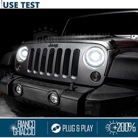 Subito - RT ITALIA CARS - FARI Full LED DRL Omologati Per JEEP WRANGLER JK  - Accessori Auto In vendita a Bari