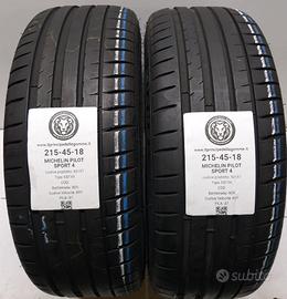 2 GOMME 215 45 18 MICHELIN A52157