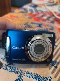 MACCHINA fotografica canon A480