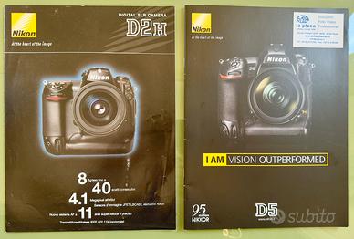 NIKON DEPLIANT REFLEX  - D2H e D5