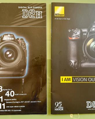 NIKON DEPLIANT REFLEX  - D2H e D5