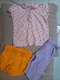 Vestiti bambina  6-9-12 mesi