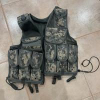 Gilet tattico softair Digital Camo