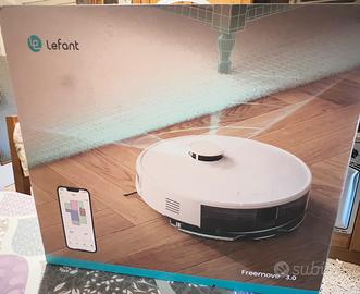 Robot aspira e lava pavimenti