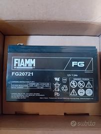 batteria fiamm FG 20721  12v  7,2 ah