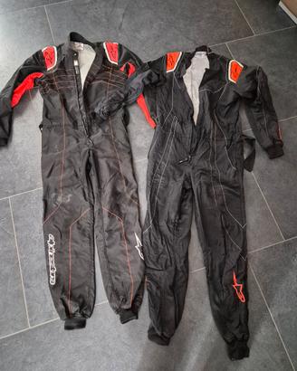 Tuta alpinestars kart estiva e invernale