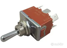 20 Interruttori a levetta,marca Panasonic, T215T-S