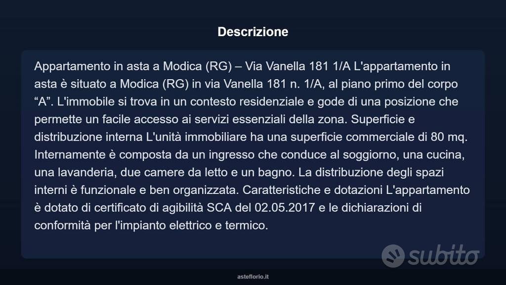 Appartamento – Modica, Gianforma, Frigintini - Vista 4