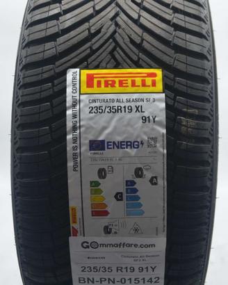 2 Pneumatici 235/35 R19 Pirelli Cinturato All Seas