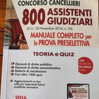 Libro x concorso per Cancellieri e assistenti g