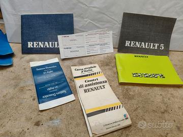 Brochure vintage Renault 5