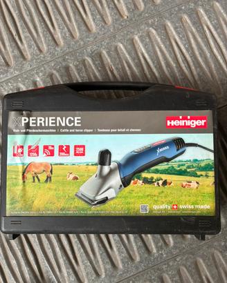 Heiniger Xperience X-Series - Tosatrice cavalli