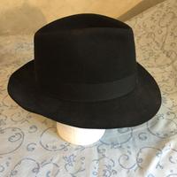 CAPPELLO BORSALINO NERO