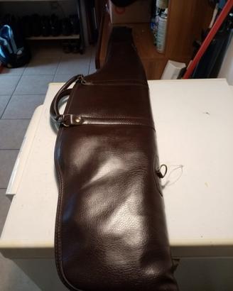 Portafucile in pelle