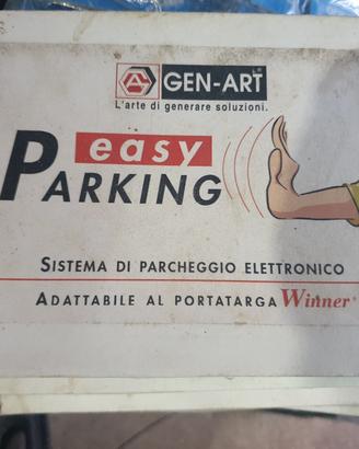 sensori di parcheggio per portatarga