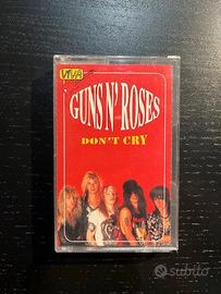 Guns N' Roses. Don't cry. Album. Musicassetta