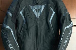 Giacca da moto dainese avro 4 di pelle nera