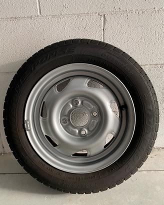 4 ruote complete Ford da 13, cerchio acciaio