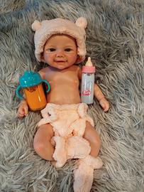 Bambola Reborn di silicone