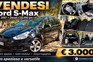 FORD S-MAX 2007 – DIESEL – 135.000 KM – € 3.000