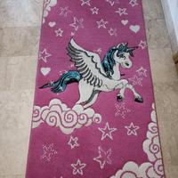 Tappeto cameretta motivo unicorno