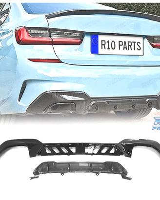 DIFFUSORE BMW G20 G21 2019- LOOK M TECH CARBONIO