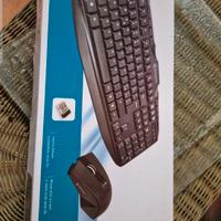 Tastiera e mouse wireless nuovi