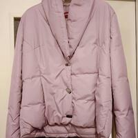 Giaccone piumino rosa