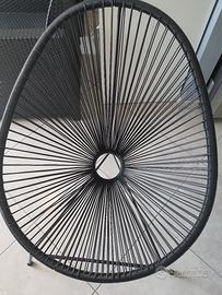 Sedia stile Acapulco