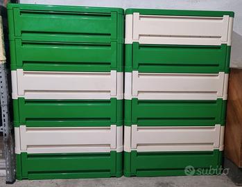 Scarpiere Kartell Design Olaf Von Bohr Vintage