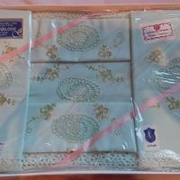 Corredo/ completo epoca letto matrimoniale ricamat