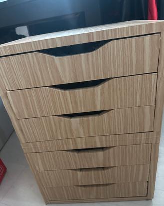 2 cassetiere in legno per Decorazioni