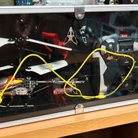 Modellino elicottero con giroscopio telecomandato
