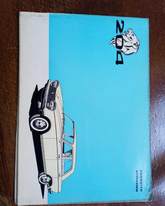 Manuale uso manutenzione Peugeot 204