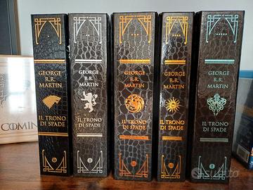 Serie completa libri Il Trono di Spade Ediz.Lusso