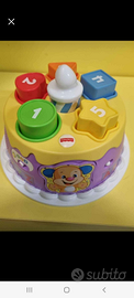 Torta di buon compleanno Fisher Price