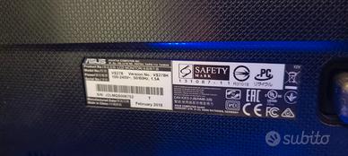  num. 2 monitor Asus 27" 