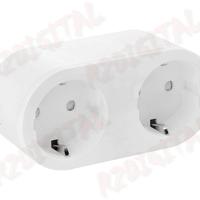 Doppia presa schuko smart wifi Google Alexa