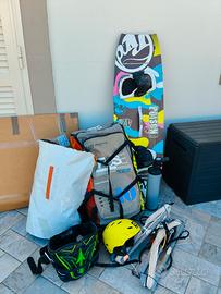 set completo kitesurf