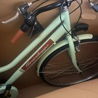 Bici  donna  verde