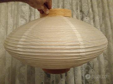 Lampadario carta di riso