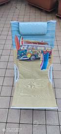 sedia  sdraio spiaggia spiaggina