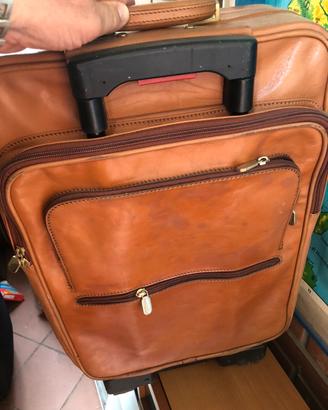 Trolley in pelle