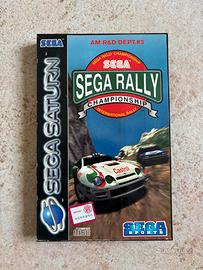 Sega Rally Championship Sega Saturn con libretto