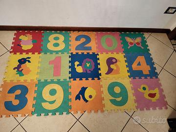 Tappeto puzzle bambini