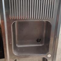 lavello cucina acciaio 120 cm