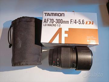 Tamron AF 70-300mm F/4-5.6 Di LD Macro 1:2 x Canon