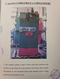 Macchina Cardatrice scarpe