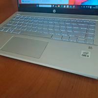 HP 14 ce Tastiera Palmrest touchpad Retroilluminat