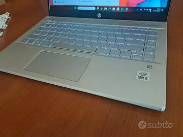 HP 14 ce Tastiera Palmrest touchpad Retroilluminat